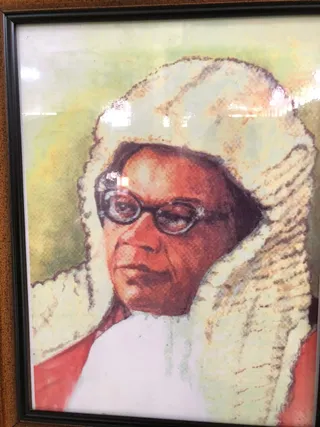 Portrait of Annie Jiagge, Ghana
